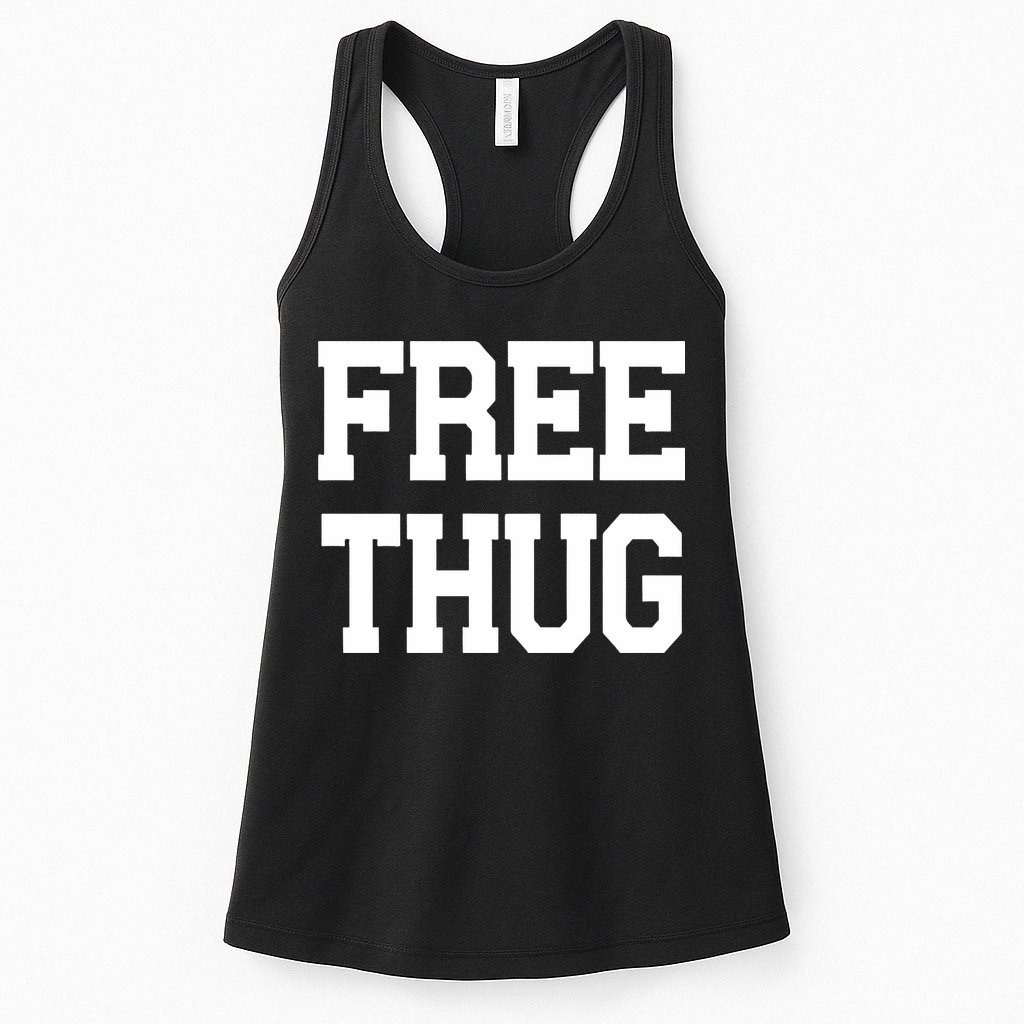 Free Thug Womens Tank Top