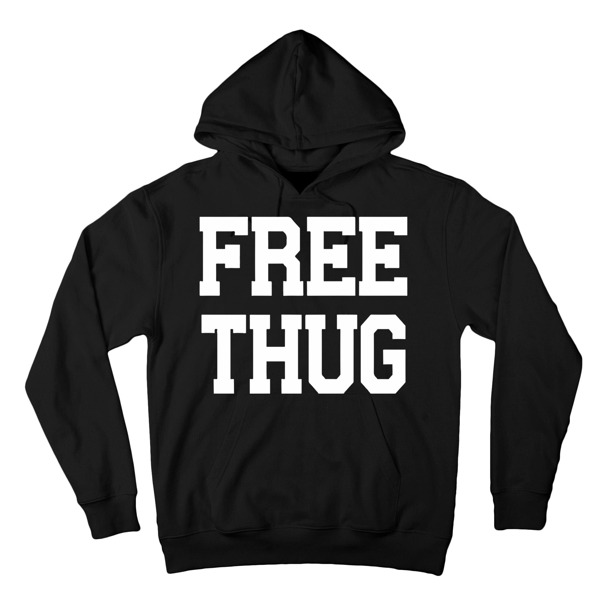 Free Thug Tall Hoodie