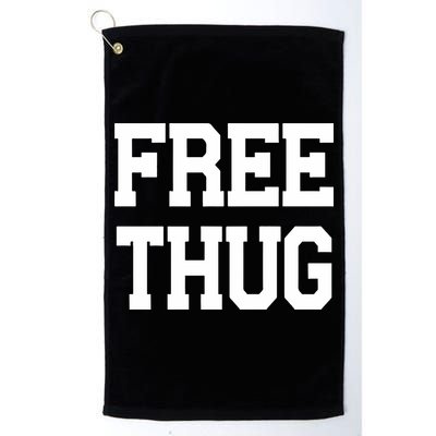 Free Thug Golf Towel