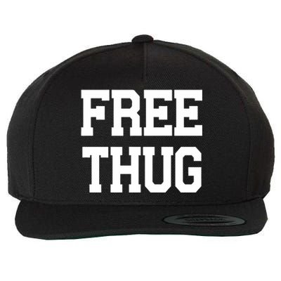 Free Thug Wool Snapback Cap