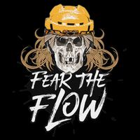 Fear The Flow Funny Hockey Hair Cooling Performance Crew T-Shirt