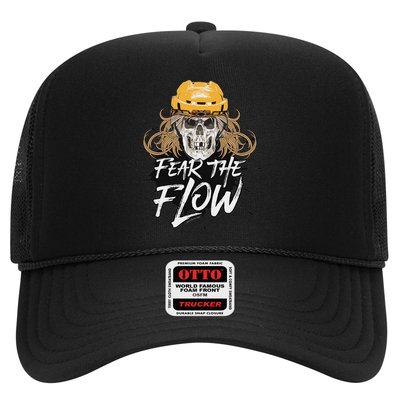 Fear The Flow Funny Hockey Hair Hat