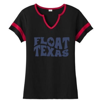 Float Texas Ladies Halftime Notch Neck Tee