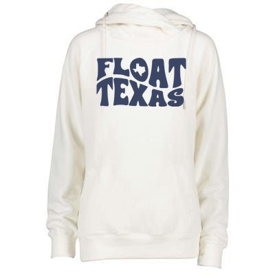 Float Texas Womens Funnel Neck Pullover Hood