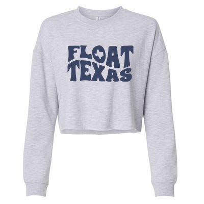 Float Texas Cropped Pullover Crew