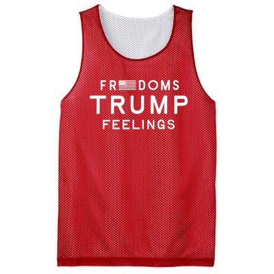 Freedoms Trump Feelings Mesh Reversible Basketball Jersey Tank