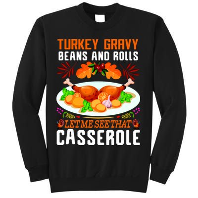 Funny Thanksgiving Food Sweatshirt