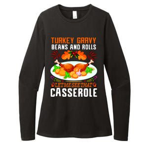 Funny Thanksgiving Food Womens CVC Long Sleeve Shirt