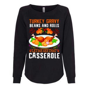 Funny Thanksgiving Food Womens California Wash Sweatshirt