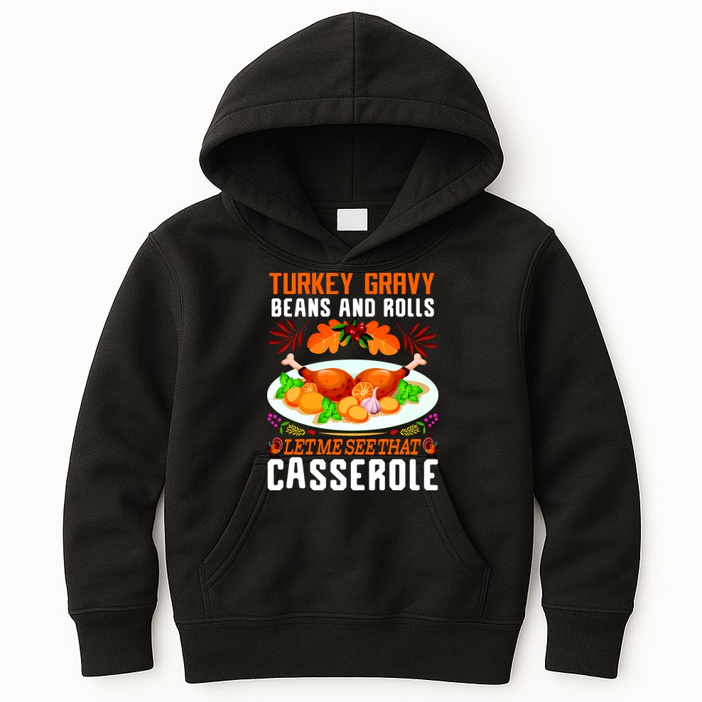 Funny Thanksgiving Food Kids Hoodie