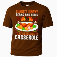 Funny Thanksgiving Food Cooling Performance Crew T-Shirt