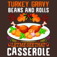 Funny Thanksgiving Food Cooling Performance Crew T-Shirt