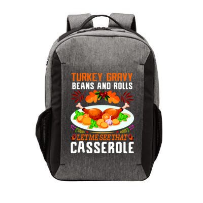 Funny Thanksgiving Food Vector Backpack