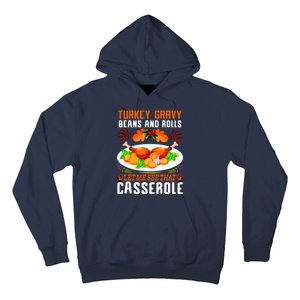 Funny Thanksgiving Food Hoodie