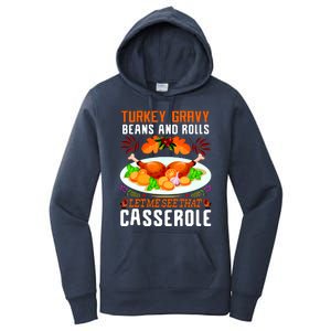 Funny Thanksgiving Food Women's Pullover Hoodie