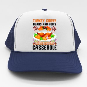 Funny Thanksgiving Food Trucker Hat