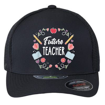 Future Teacher Flexfit Unipanel Trucker Cap