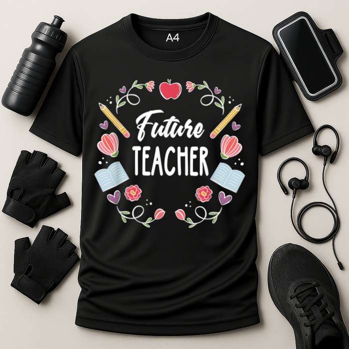Future Teacher Cooling Performance Crew T-Shirt