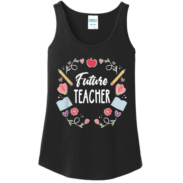 Future Teacher Ladies Essential Tank