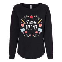 Future Teacher Womens California Wash Sweatshirt