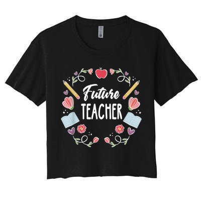 Future Teacher Crop Top