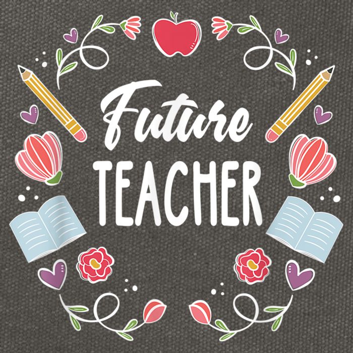 Future Teacher Cotton Canvas Backpack