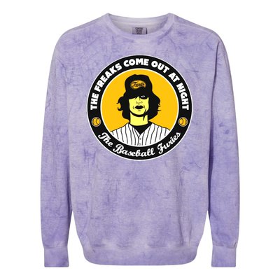 Funny The Freaks Come Out At Night The Baseball Furies Colorblast Crewneck Sweatshirt