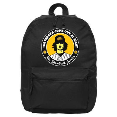 Funny The Freaks Come Out At Night The Baseball Furies 16 in Basic Backpack