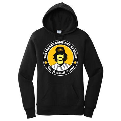 Funny The Freaks Come Out At Night The Baseball Furies Women's Pullover Hoodie