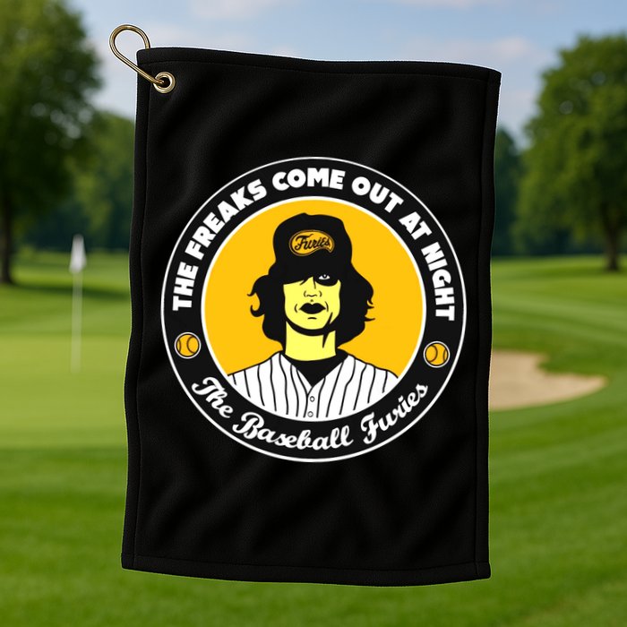 Funny The Freaks Come Out At Night The Baseball Furies Golf Towel