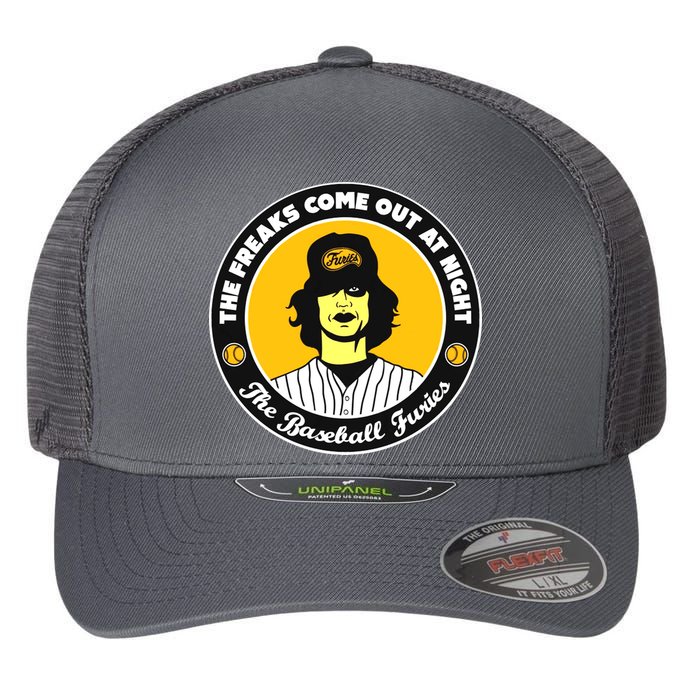 Funny The Freaks Come Out At Night The Baseball Furies Flexfit Unipanel Trucker Cap