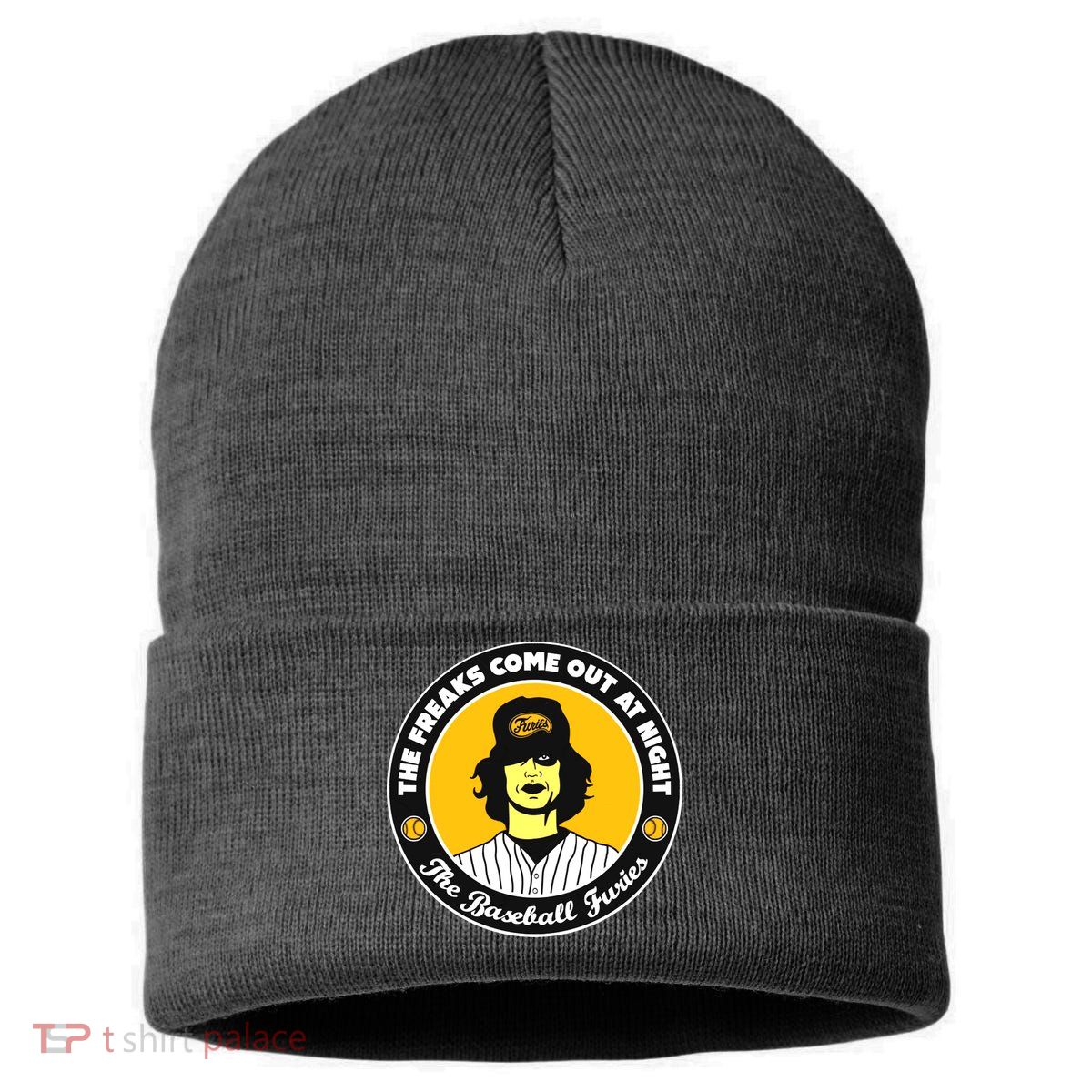 Funny The Freaks Come Out At Night The Baseball Furies Sustainable Knit Beanie