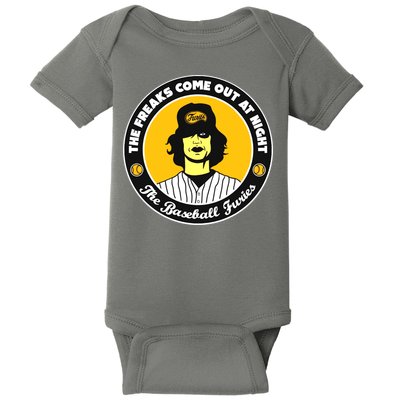 Funny The Freaks Come Out At Night The Baseball Furies Baby Bodysuit