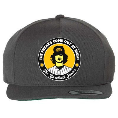 Funny The Freaks Come Out At Night The Baseball Furies Wool Snapback Cap