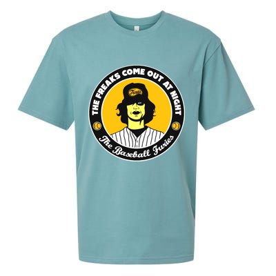 Funny The Freaks Come Out At Night The Baseball Furies Sueded Cloud Jersey T-Shirt
