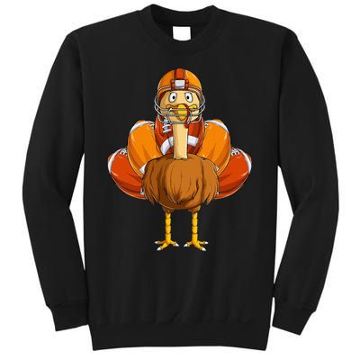 Funny Thanksgiving Football Turkey Sweatshirt