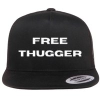 Free Thugger Flat Bill Trucker Hat