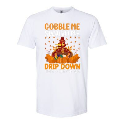 Funny Thanksgiving Softstyle CVC T-Shirt