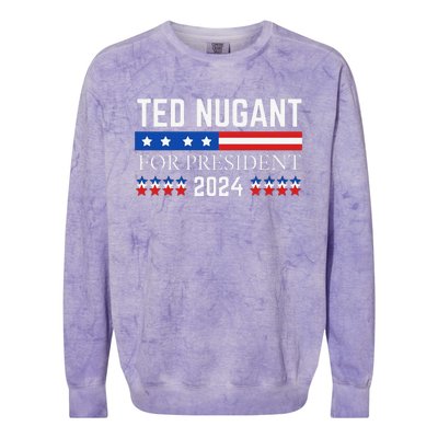 Funny Tn For President 2024 Colorblast Crewneck Sweatshirt