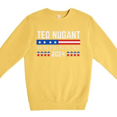 Funny Tn For President 2024 Premium Crewneck Sweatshirt