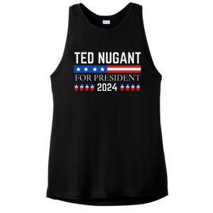 Funny Tn For President 2024 Ladies PosiCharge Tri-Blend Wicking Tank