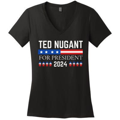 Funny Tn For President 2024 Women's V-Neck T-Shirt