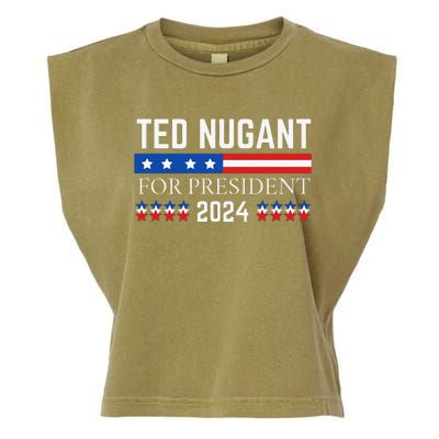 Funny Tn For President 2024 Garment-Dyed Women's Muscle Tee