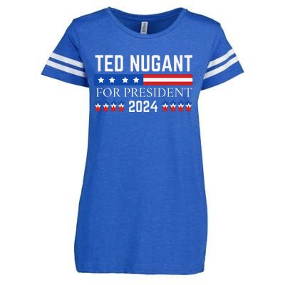 Funny Tn For President 2024 Enza Ladies Jersey Football T-Shirt