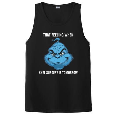 Funny That Feeling When Knee Surgery Is Tomorrow Meme PosiCharge Competitor Tank