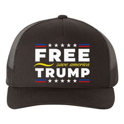 Free Trump Free Donald Trump 2024 Yupoong Adult 5-Panel Trucker Hat