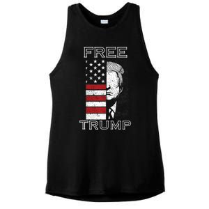 Free trump Ladies PosiCharge Tri-Blend Wicking Tank