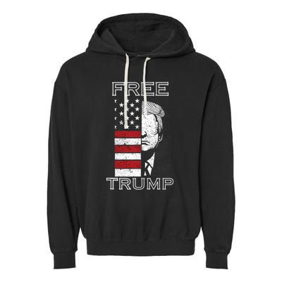 Free trump Garment-Dyed Fleece Hoodie