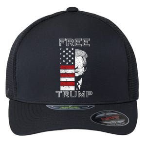 Free trump Flexfit Unipanel Trucker Cap