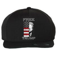 Free trump Wool Snapback Cap